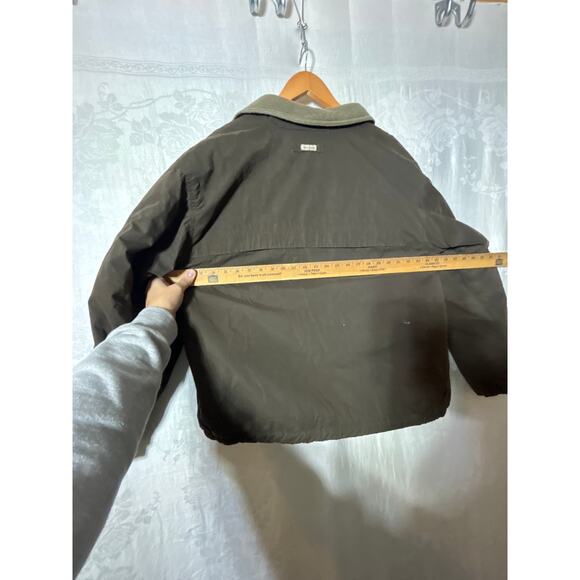 Columbia Coat Large Brown Fleece Lined Full Zip Insulated Snow Ski Vintage - Picture 8 of 9